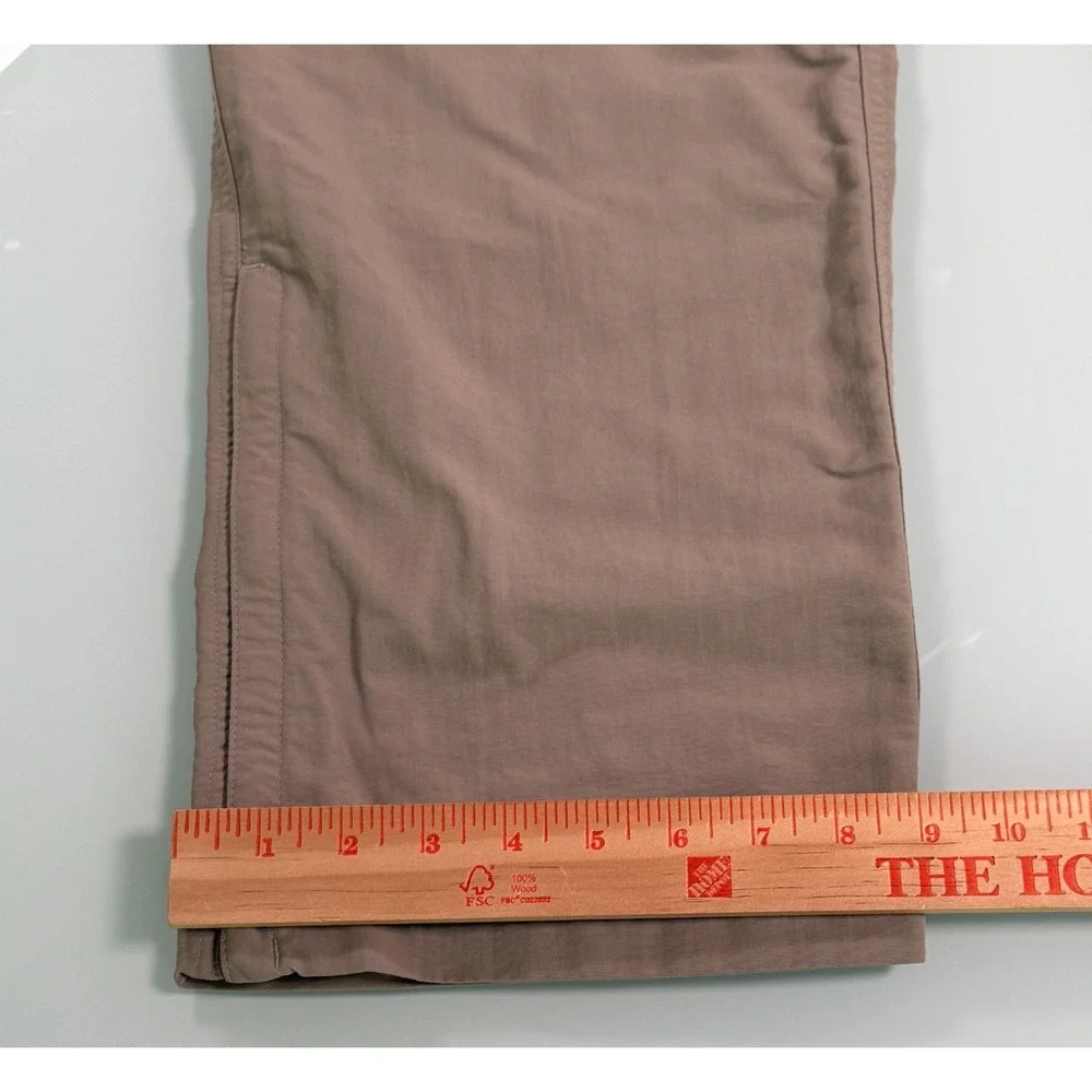 The North Face Convertable Cargo Pants Mens‎ M Khaki Straight Leg DadCore